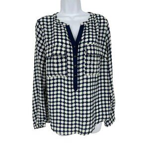 41 Hawthorn Long Sleeve Pullover Blouse Size M